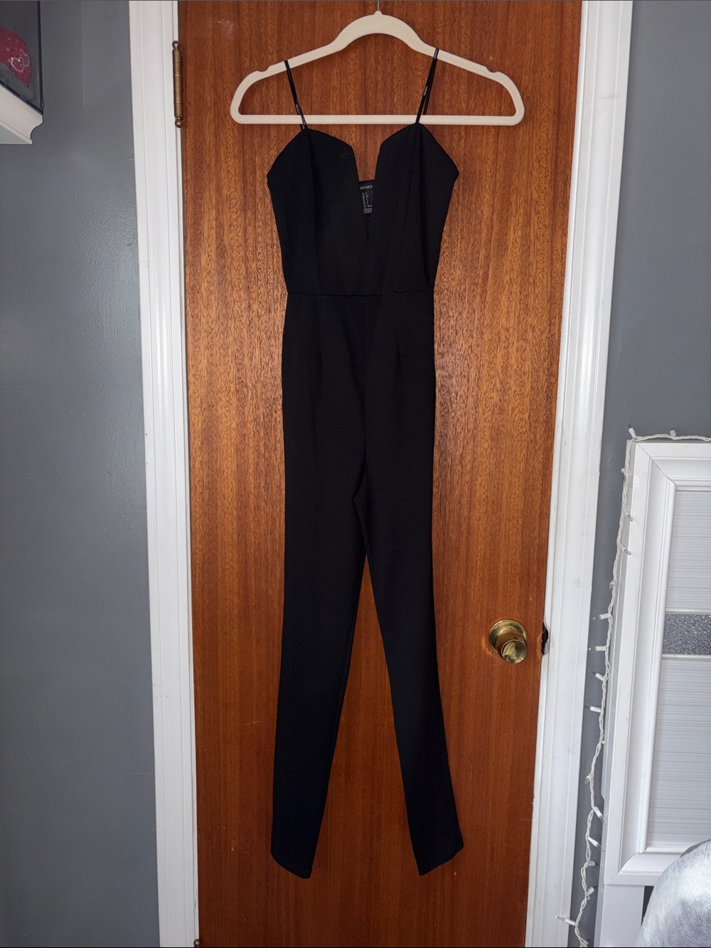 Forever 21 Black Jumpsuit